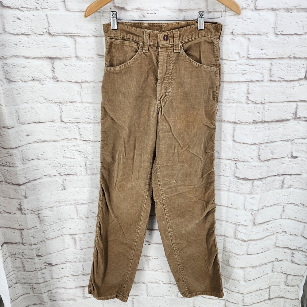 Vintage Mr Leggs 60s 70s‎ Corduroy Pants Retro Grunge Skater Indie Cali Men 27